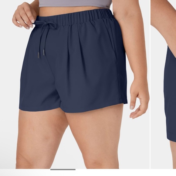 HALARA Pants - HALARA Athletic Shorts in Navy Blue